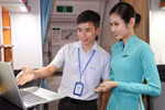 Vietnam Airlines "mở bầu trời số": Kết nối Internet cả khi đang bay