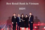 BIDV nhận giải thưởng Ngân hàng Bán lẻ tốt nhất Việt Nam và Sản phẩm Tiền gửi tốt nhất Châu Á-TBD