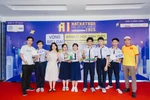 Học sinh THPT chinh phục thử thách cùng Trí tuệ nhân tạo tại Vòng sơ loại AI Hackathon 2025