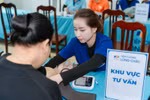 Long Châu đồng hành Bệnh viện Y học cổ truyền Đồng Tháp ngăn nguy cơ cúm mùa cho đội ngũ y tế