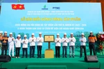 Petrovietnam hoàn thành 33 chân đế điện gió ngoài khơi xuất khẩu