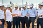 Tổng giám đốc EVNNPT đôn đốc tiến độ 4 dự án truyền tải điện tại tỉnh Phú Thọ