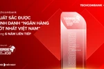 Techcombank lần thứ 6 liên tiếp được Euromoney vinh danh “Ngân hàng tốt nhất Việt Nam”