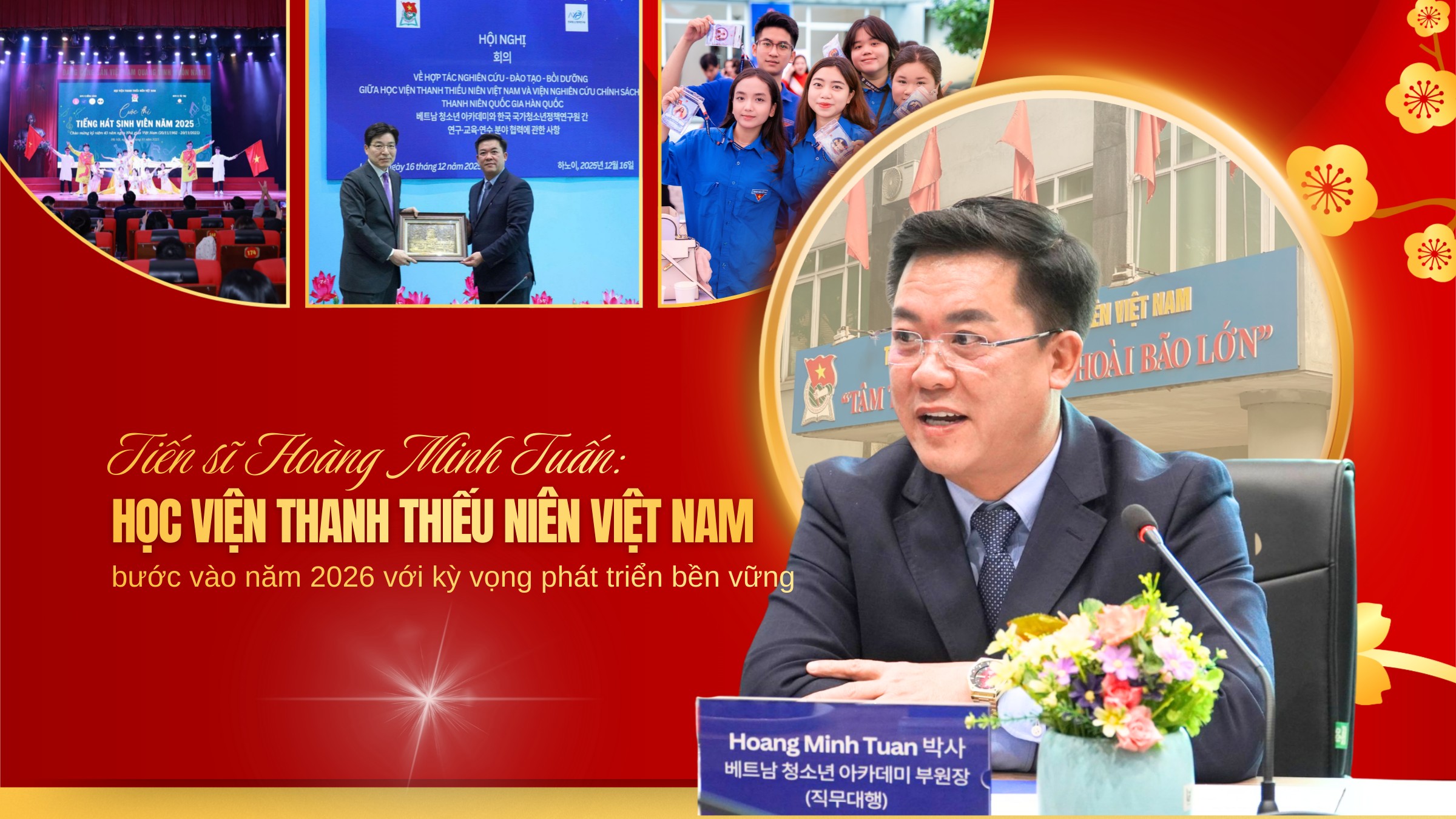 Từ dấu ấn 2025 đến kỳ vọng phát triển bền vững năm 2026 của HV Thanh thiếu niên Việt Nam