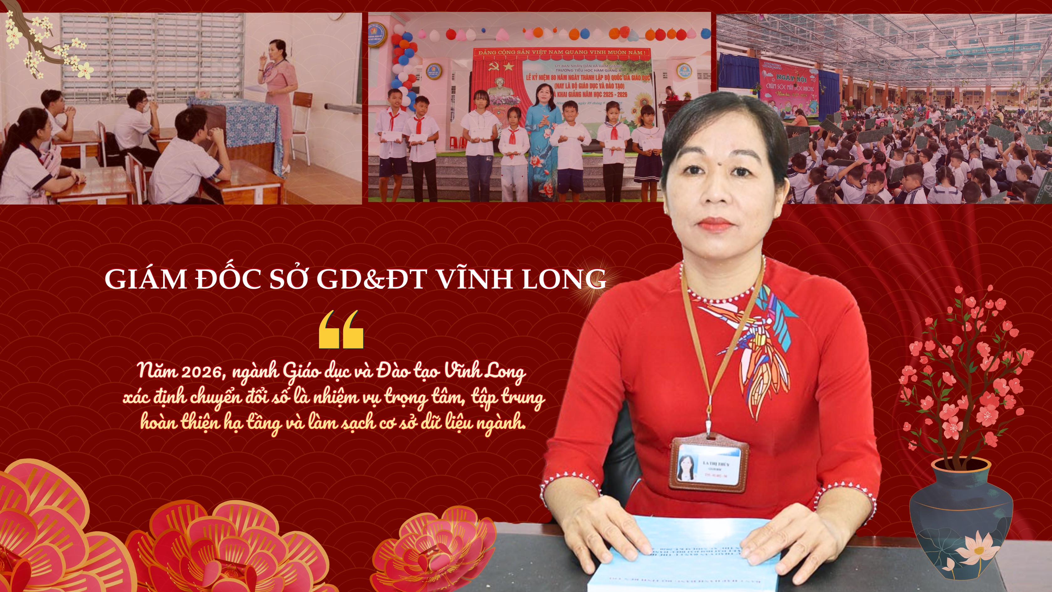 Giám đốc Sở GD&ĐT Vĩnh Long: Kiến tạo môi trường giáo dục "Mở - Thông minh - Nhân văn - Công bằng"