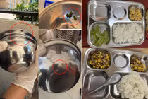 Phụ huynh ý kiến suất ăn bán trú không đảm bảo vệ sinh, định lượng, UBND xã Ứng Hòa nói gì?