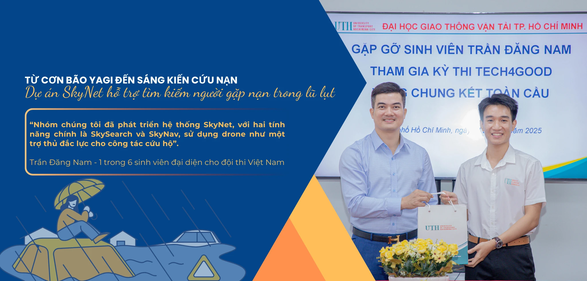 Dự án Skynet: Kỳ vọng trở thành công cụ hỗ trợ đắc lực cứu hộ cứu nạn