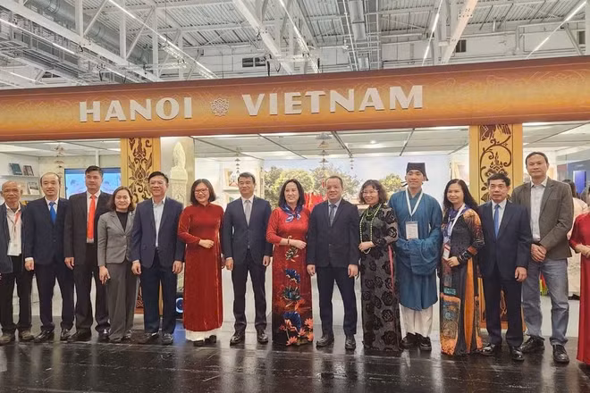 Dấu ấn văn hóa Hà Nội và Quốc Tử Giám tại Hội sách quốc tế Frankfurt 2026