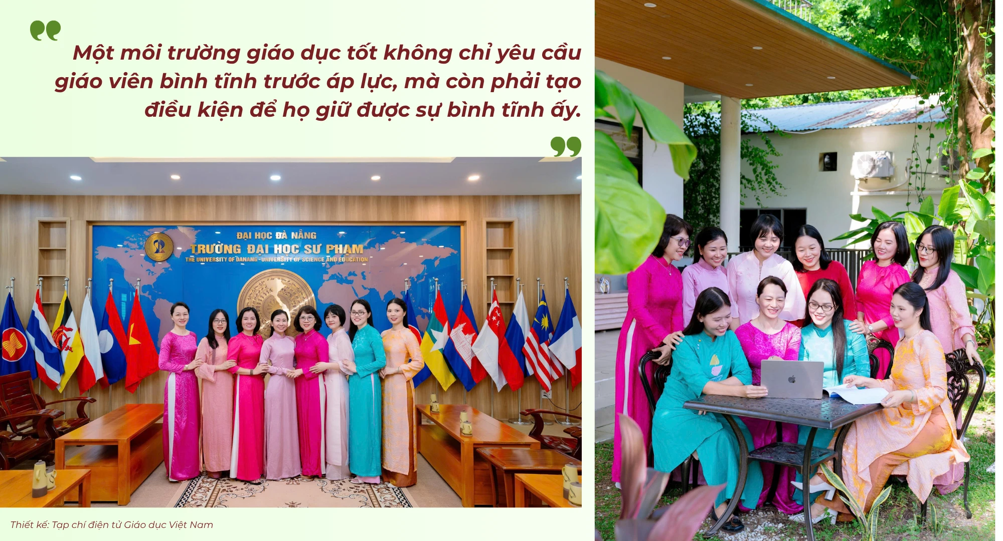 Nữ giáo viên hạnh phúc – nền tảng cho những thế hệ học trò hạnh phúc