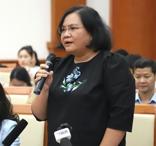 Bà Nguyễn Thị Thoa – Phó Cục trưởng Cục Quản lý công sản, Bộ Tài chính. gdvn.jpg