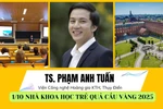 Nhà khoa học trẻ đạt giải thưởng Quả Cầu Vàng 2025 quản lý thời gian theo "nguyên tắc 3C"