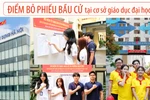 Cơ sở giáo dục ĐH là điểm bỏ phiếu chuẩn bị điều kiện cơ sở vật chất, tuyên truyền bầu cử ra sao?