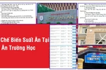 Công ty Hương Việt Sinh trúng thầu cung cấp suất ăn ở nhiều trường học tại HN, có gói hơn 21 tỷ