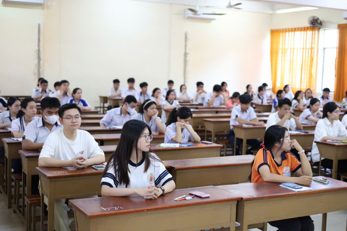 Thí sinh tham gia kỳ thi đánh giá năng lực. Ảnh: website Đại học Quốc gia Thành phố Hồ Chí Minh. thi-sinh.jpg