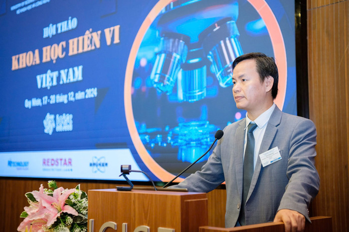 Phó Giáo sư, Tiến sĩ Trần Quang Huy - Phó Viện trưởng Viện Nghiên cứu Nano, Đại học Phenikaa. Ảnh: NVCC. thay-huy.jpg