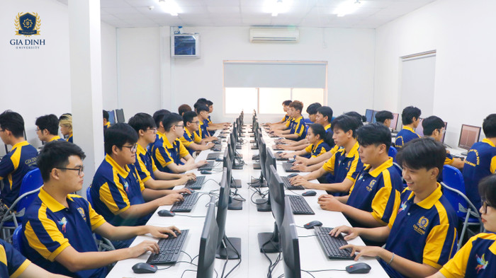 Sinh viên Trường Đại học Gia Định trong một buổi học. Ảnh website nhà trường. sv-gia-dinh.jpg