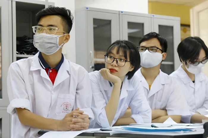 Sinh viên Trường Đại học Y Hà Nội trong một buổi học. Ảnh: website nhà trường. sv-truong-dai-hoc-y.jpg