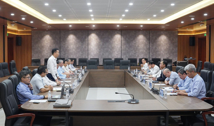 Trường Đại học Bách khoa, Đại học Quốc gia Thành phố Hồ Chí Minh trong một buổi trao đổi các đề xuất hợp tác với doanh nghiệp. Ảnh: website nhà trường. dai-hoc-bach-khoa-hcm-2.jpg