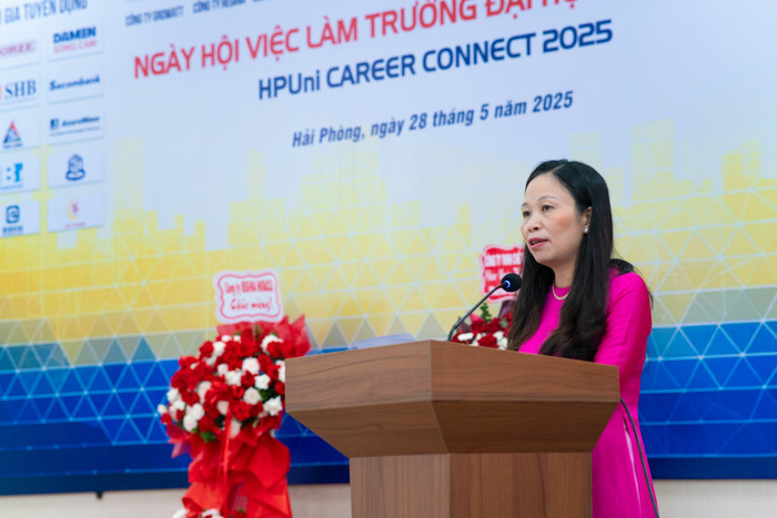 Tiến sĩ Nguyễn Thị Thanh Nhàn - Phó Hiệu trưởng Trường Đại học Hải Phòng. Ảnh website nhà trường. co-nhan-2.jpg