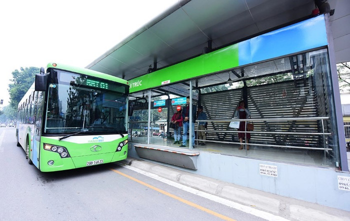 Hệ thống vé điện tử liên thông mang lại nhiều lợi ích cho giao thông công cộng. Ảnh: TTCC. xe-bus.jpg