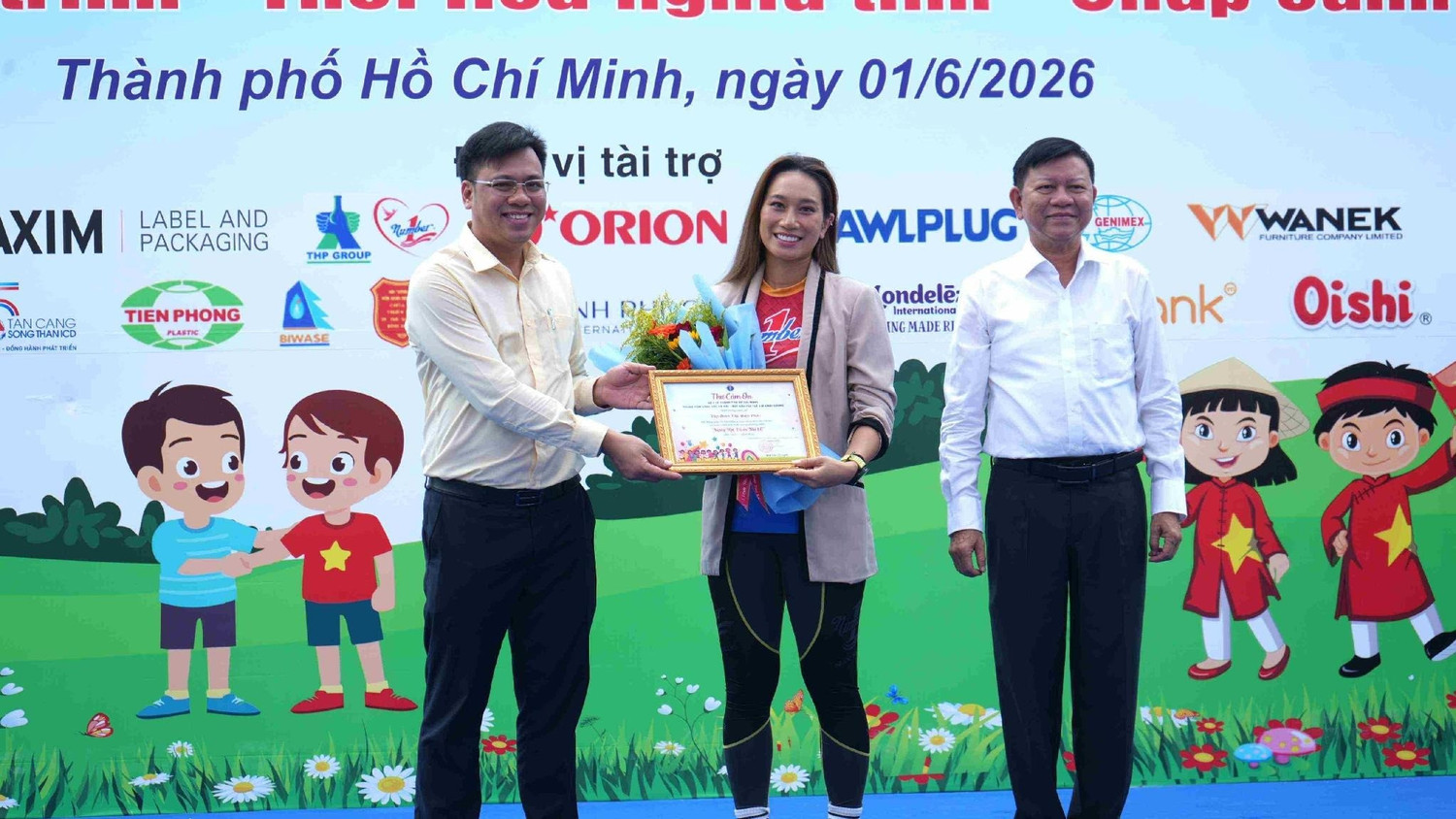 Tân Hiệp Phát là doanh nghiệp đồng hành cùng Quỹ Bảo trợ trẻ em Bình Dương từ nhiều năm nay.
