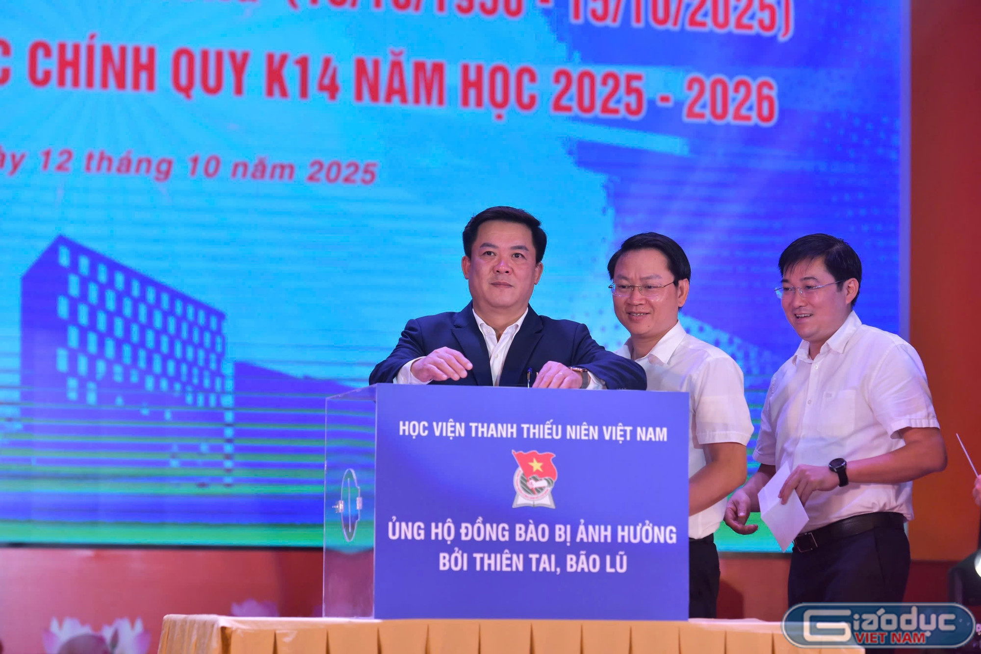 Học viện Thanh thiếu niên Việt Nam hướng về đồng bào bị ảnh hưởng bởi thiên tai, bão lũ. gdvn-th-tuan-4022.jpg