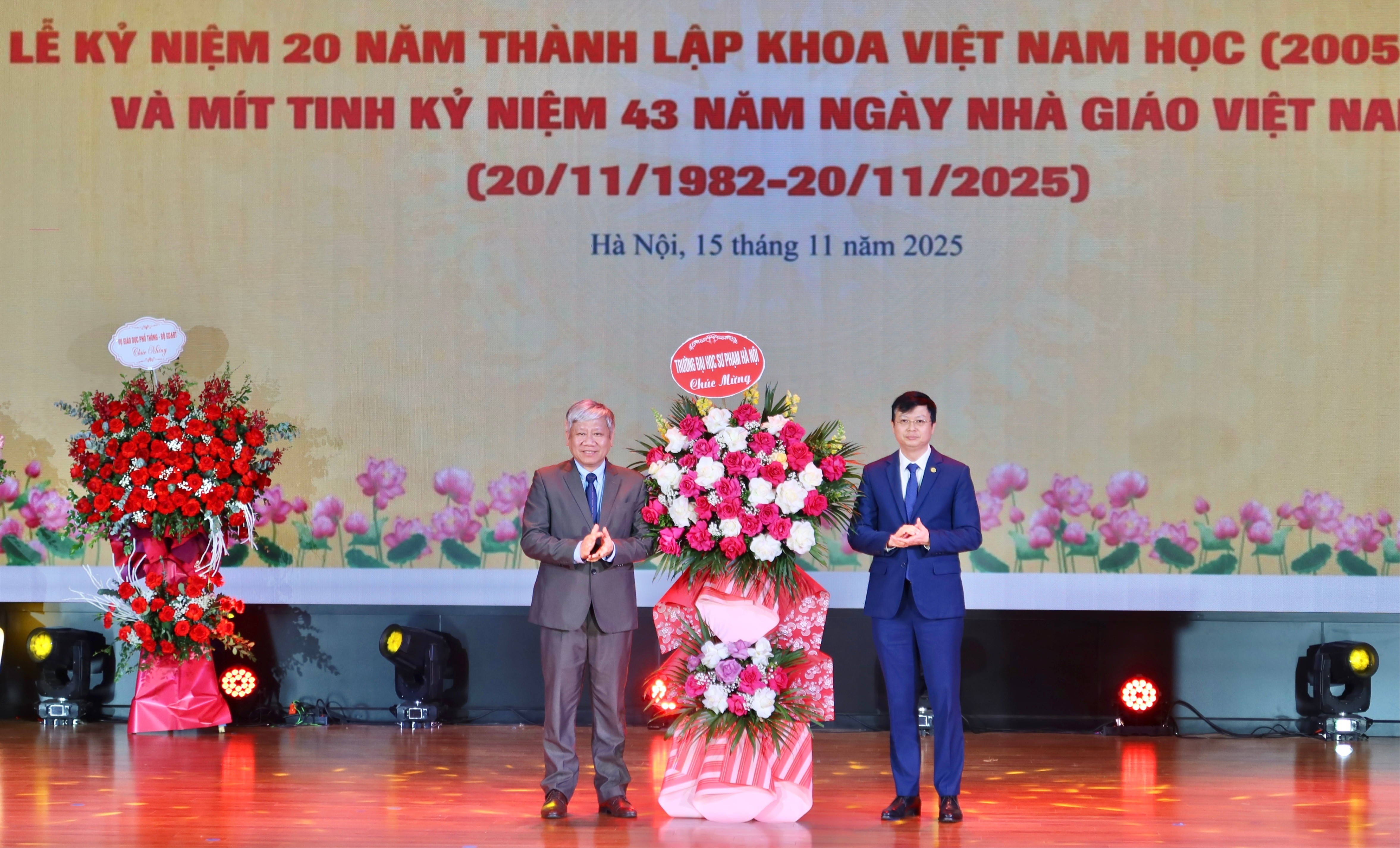 20 năm thành lập Khoa Việt Nam học, HNUE: Hành trình truyền lửa tình yêu ngôn ngữ và văn hóa