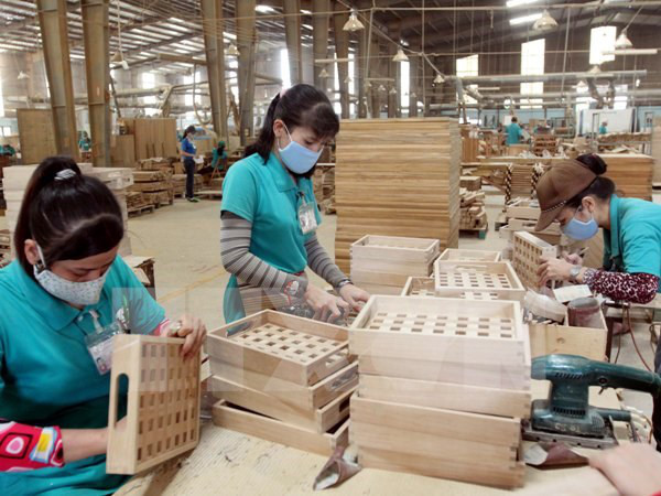 Xuất khẩu đồ gỗ và lâm sản hướng đến mục tiêu 8,5 tỷ USD. ảnh minh họa: TTXVN.