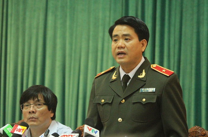 Thiếu tướng Nguyễn Đức Chung khẳng định, Công an Hà Nội sẽ tập trung nỗ lực ở mức cao nhất đảm bảo tốt công tác an ninh Đại hội IPU - 132. ảnh: Ngọc Quang. Thiếu tướng Nguyễn Đức Chung khẳng định, Công an Hà Nội sẽ tập trung nỗ lực ở mức cao nhất đảm bảo tốt công tác an ninh Đại hội IPU - 132. ảnh: Ngọc Quang.