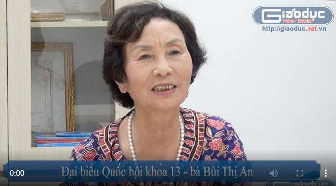 Phó Giáo sư Bùi Thị An: Thu tiền thật, bán nước bẩn là không có đạo đức Phó Giáo sư Bùi Thị An: Thu tiền thật, bán nước bẩn là không có đạo đức