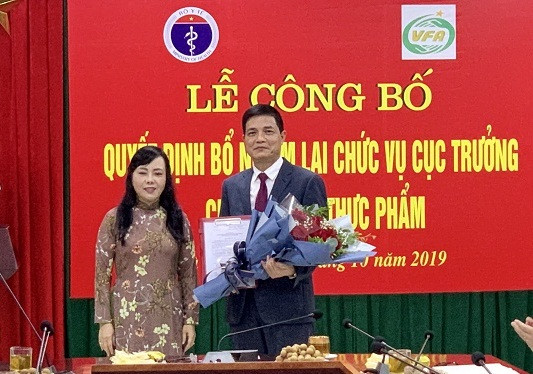 Phó Giáo sư Nguyễn Thanh Phong tiếp tục giữ chức Cục trưởng An toàn thực phẩm Phó Giáo sư Nguyễn Thanh Phong tiếp tục giữ chức Cục trưởng An toàn thực phẩm
