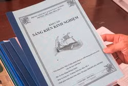 Nhiều sáng kiến kinh nghiệm đạt giải nhưng không có chất lượng (Ảnh minh họa trên giaoduc.net.vn)