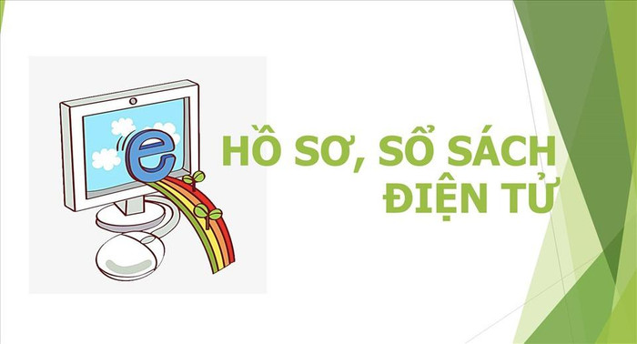 Quản lý hồ sơ, sổ sách điện tử sẽ giải phóng nhiều sức lực cho giáo viên (Ảnh minh họa: Báo Lao động)