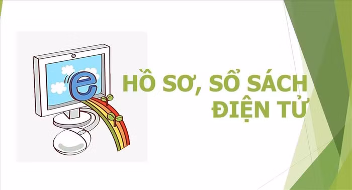 Quản lý hồ sơ, sổ sách điện tử sẽ giải phóng nhiều sức lực cho giáo viên (Ảnh minh họa: Báo Lao động)