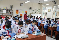 Sĩ số học sinh của nhiều trường đang quá tải nên rất khó bố trí dưới 20 em/ lớp (Ảnh minh họa: Lã Tiến)