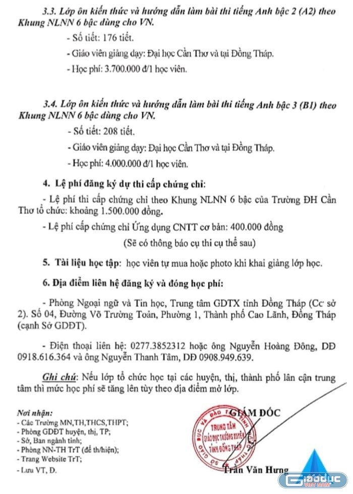 Đa phần các cơ sở tuyển sinh chỉ thông báo ôn tập, hướng dẫn làm bài thi ngoại ngữ (Ảnh minh họa trên giaoduc.net.vn) Đa phần các cơ sở tuyển sinh chỉ thông báo ôn tập, hướng dẫn làm bài thi ngoại ngữ (Ảnh minh họa trên giaoduc.net.vn)