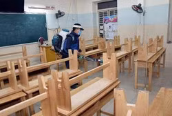 Đa phần các địa phương đã có thông báo cho học sinh nghỉ học đến hết tháng 2/2020 (Ảnh minh họa: Lã Tiến)