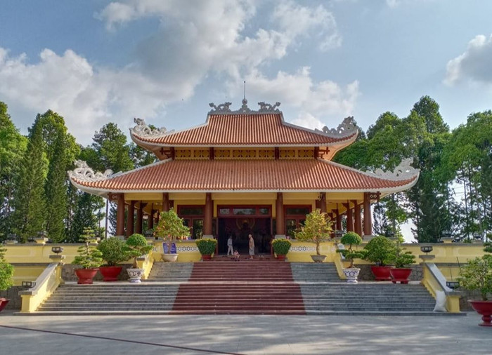 Khu lưu niệm Bác Tôn (Ảnh: Khánh Văn) Khu lưu niệm Bác Tôn (Ảnh: Khánh Văn)