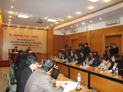 Bộ trưởng Bộ Y tế giao lưu với độc giả cả nước sáng nay (16/3) Bộ trưởng Bộ Y tế giao lưu với độc giả cả nước sáng nay (16/3)