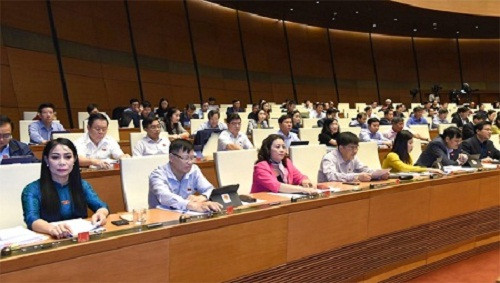 Quốc hội thông qua Nghị quyết về phân bổ ngân sách Trung ương năm 2020 (Ảnh: VGP/Lê Sơn). Quốc hội thông qua Nghị quyết về phân bổ ngân sách Trung ương năm 2020 (Ảnh: VGP/Lê Sơn).