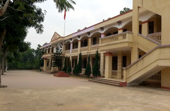 Trường trung học phổ thông Như Xuân 2. Ảnh: Hoàng Nguyên. Trường trung học phổ thông Như Xuân 2. Ảnh: Hoàng Nguyên.