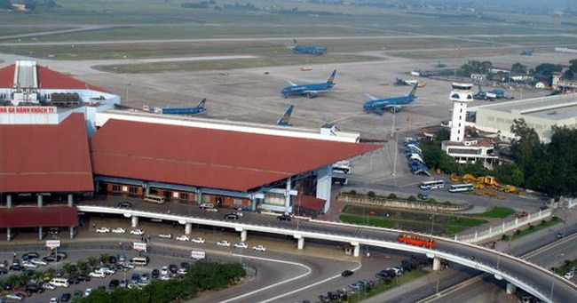 Cảng hàng không quốc tế Nội Bài (Ảnh: baogiaothong.vn).