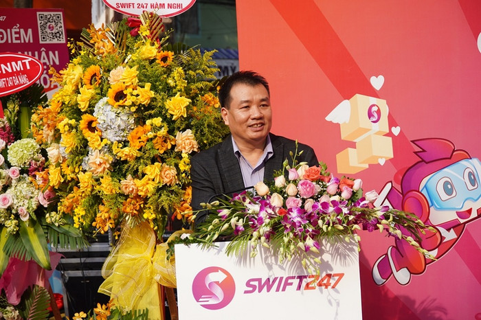 Giám đốc điều hành SWIFT247 Mai Trung Thành. Giám đốc điều hành SWIFT247 Mai Trung Thành.