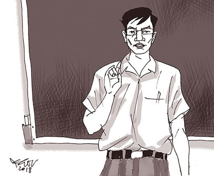 Hình ảnh người thầy giáo (Ảnh minh họa: Ngô Xuân Khôi/ antgct.cand.com.vn) Hình ảnh người thầy giáo (Ảnh minh họa: Ngô Xuân Khôi/ antgct.cand.com.vn)