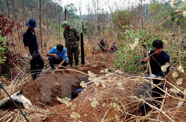 Tăng chế độ đối với tổ chức, cá nhân tìm kiếm, quy tập hài cốt liệt sĩ. ảnh minh họa: TTXVN. Tăng chế độ đối với tổ chức, cá nhân tìm kiếm, quy tập hài cốt liệt sĩ. ảnh minh họa: TTXVN.