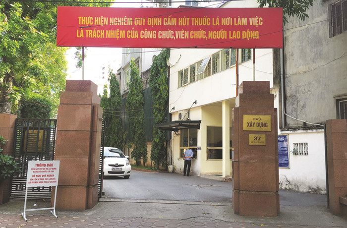 Bộ Xây dựng có 25 đơn vị trực thuộc. ảnh: Báo Xây dựng.