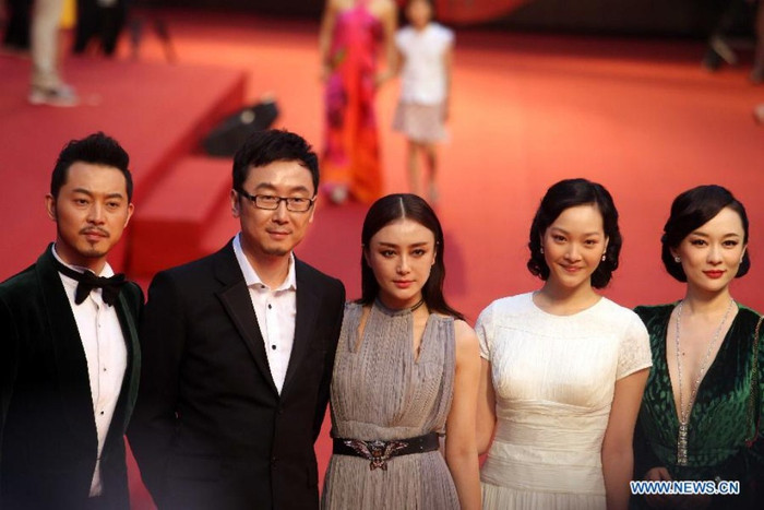 Đạo diễn Lục Xuyên và dàn diễn viên phim The Last Supper (Bữa ăn cuối cùng) cũng đến tham dự.