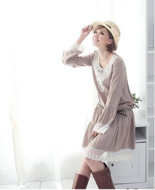 Váy ren - Sự lựa chọn của mùa Thu ảnh 23