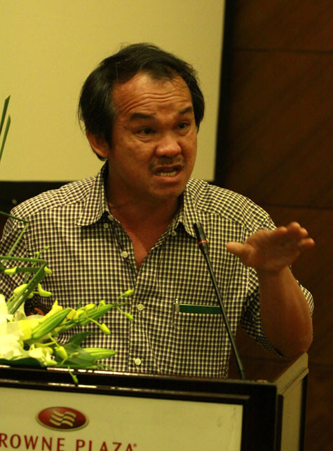 "Tôi sẵn sàng bỏ V-League". Ảnh: Vũ Ngọc "Tôi sẵn sàng bỏ V-League". Ảnh: Vũ Ngọc