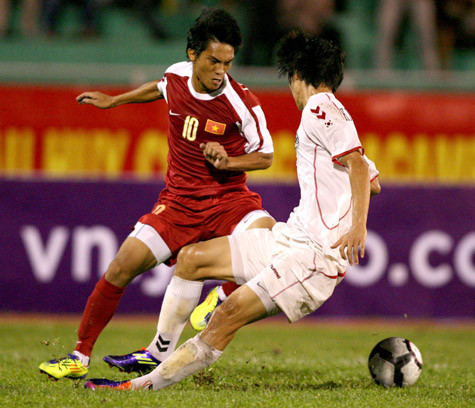 U23 VN gặp vấn đề trong khâu dứt điểm. Ảnh: VSI